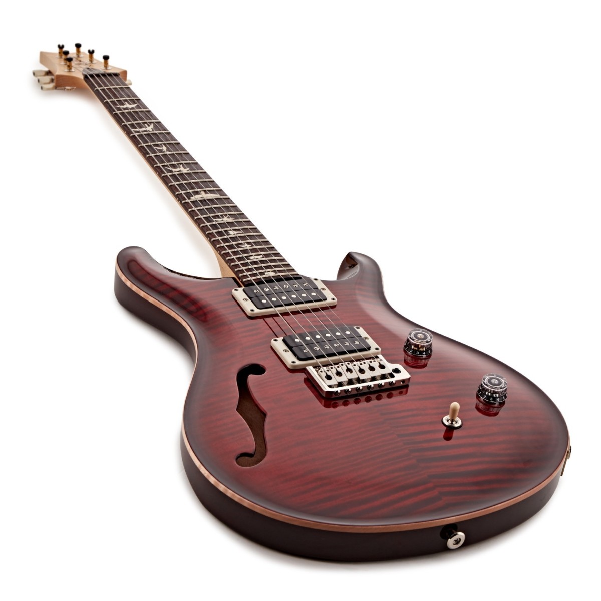 PRS CE24 Semi Hollow Fire Red Burst #0399900