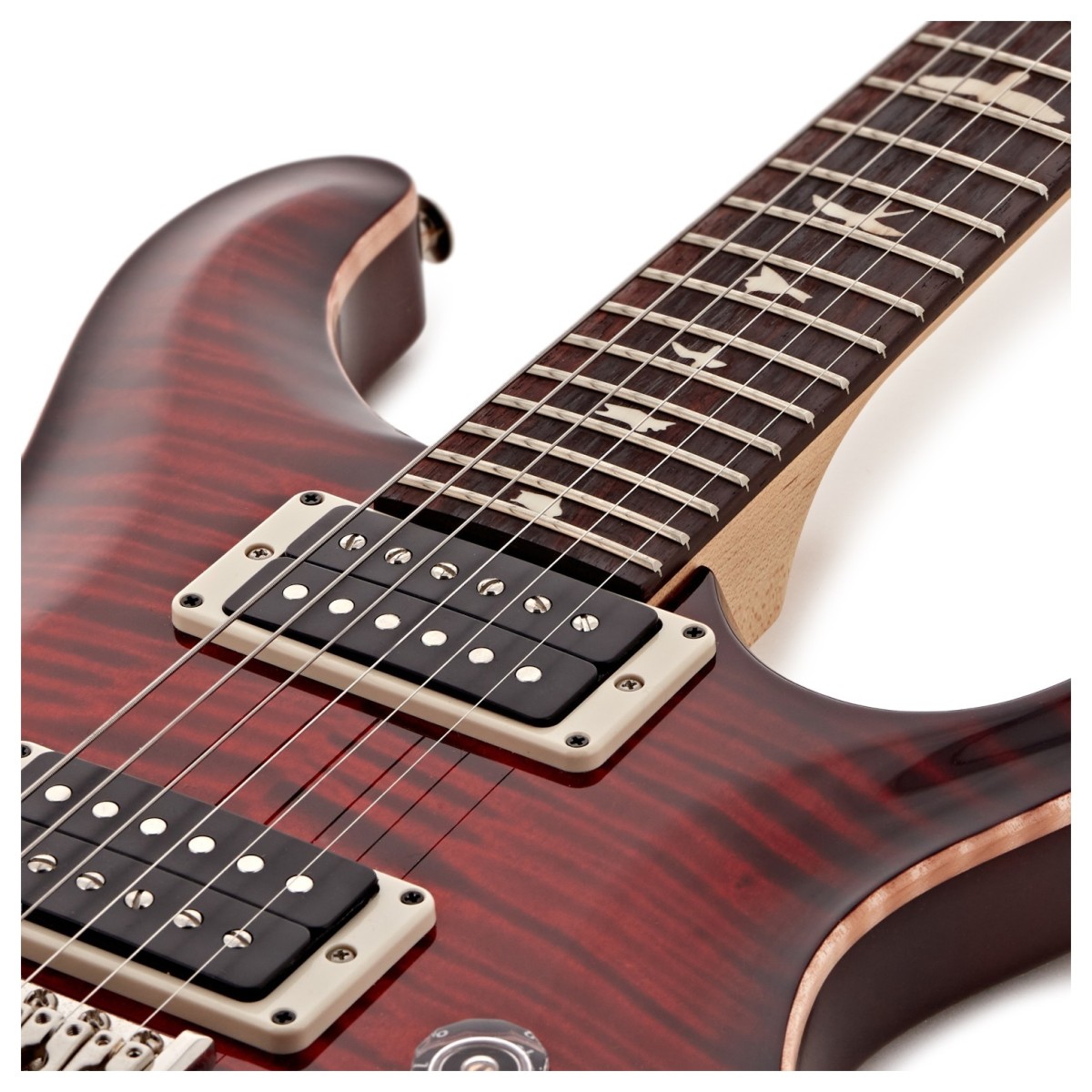 PRS CE24 Semi Hollow Fire Red Burst #0399900