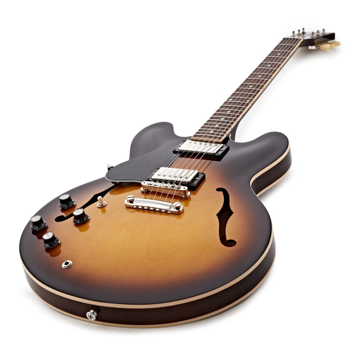 Gibson ES-335 Left Handed Vintage Burst #232350196