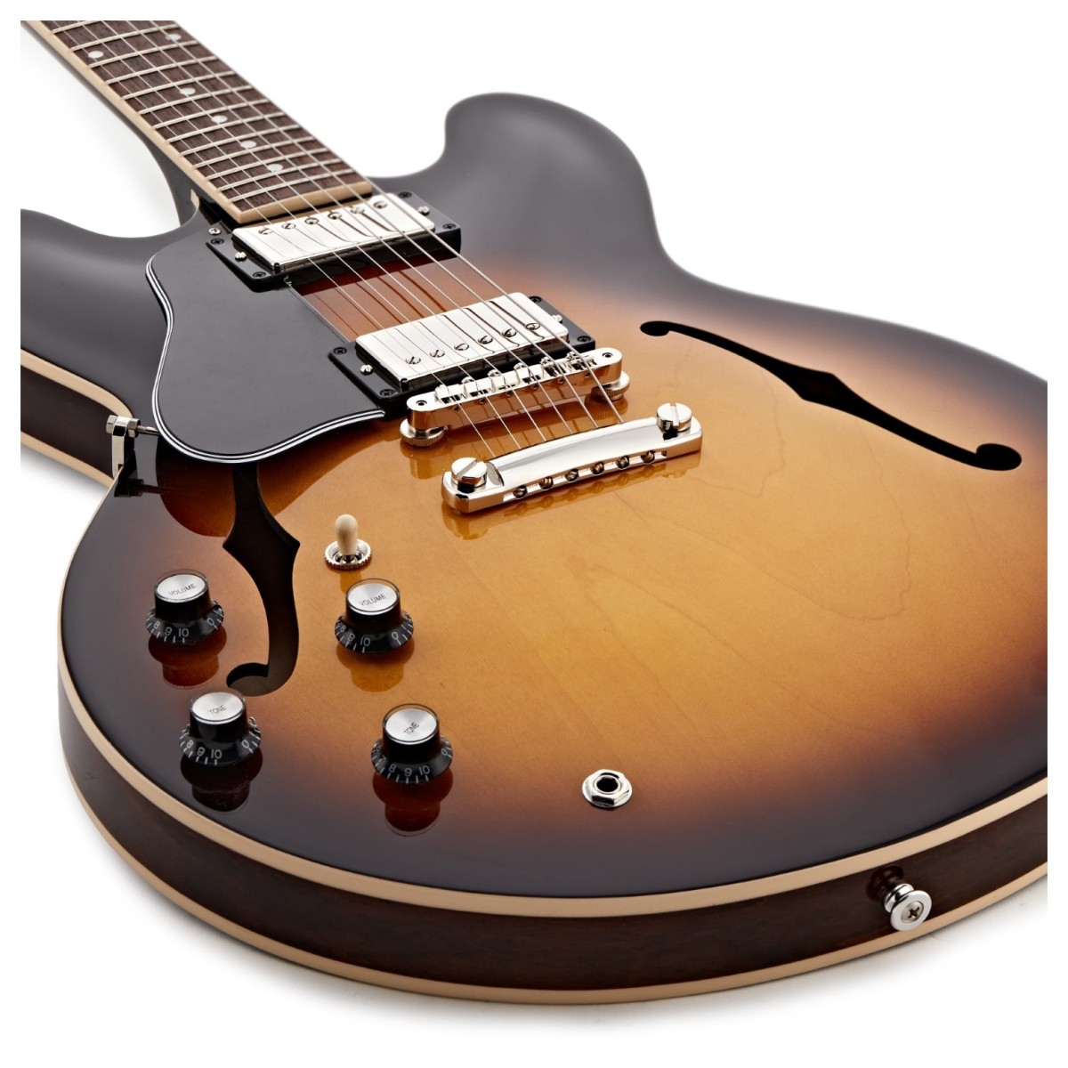 Gibson ES-335 Left Handed Vintage Burst #232350196