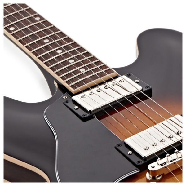 Gibson ES-335 Left Handed Vintage Burst #232350196