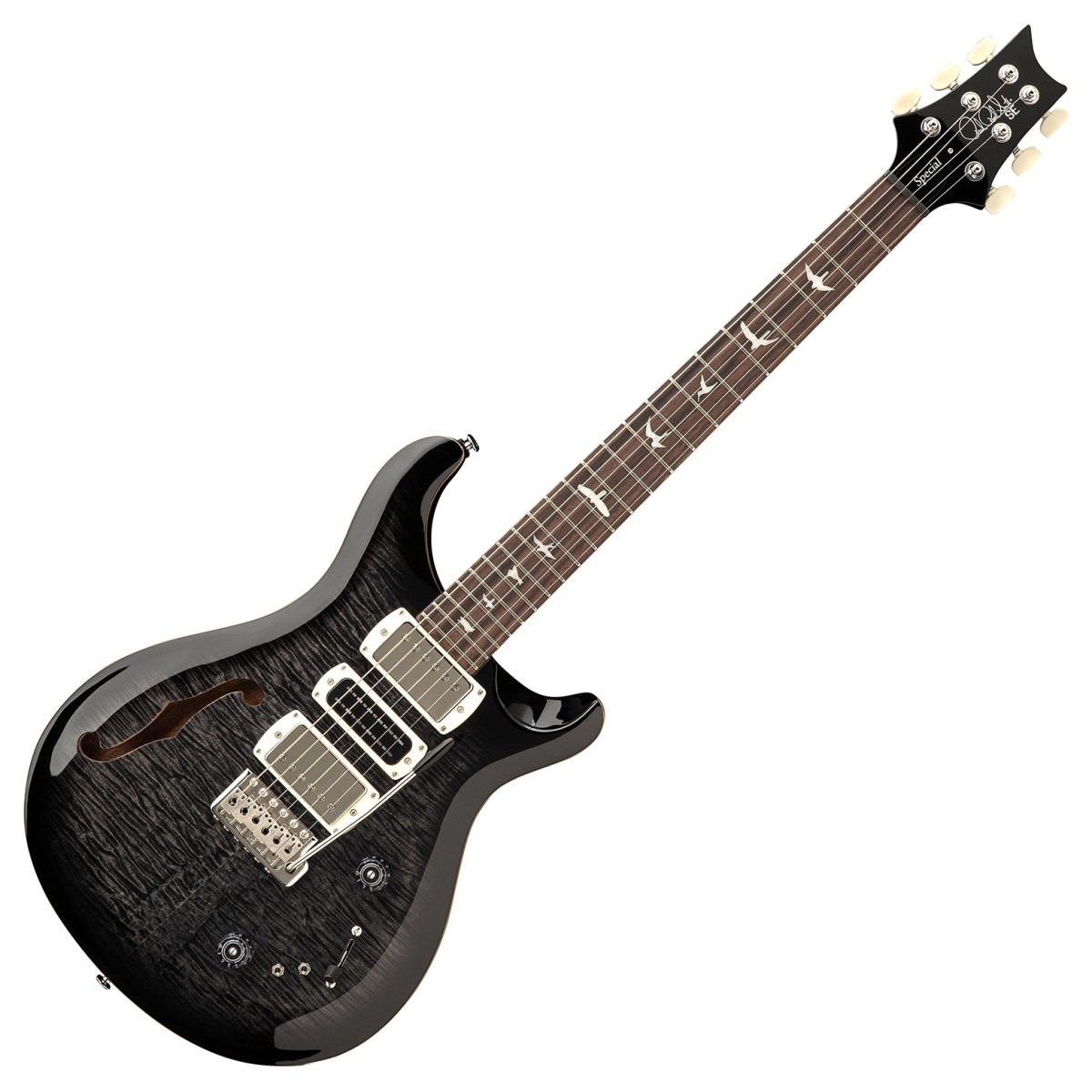 PRS SE Special Semi-Hollow Charcoal Burst (2026)