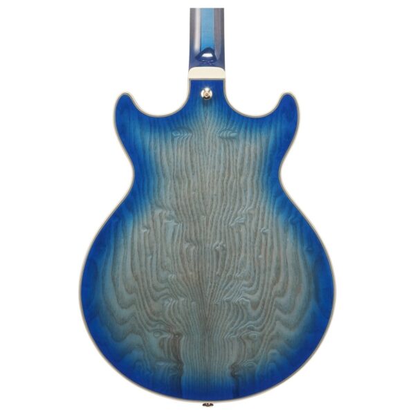 Ibanez AM93QA Artcore Expressionist Jet Blue Burst