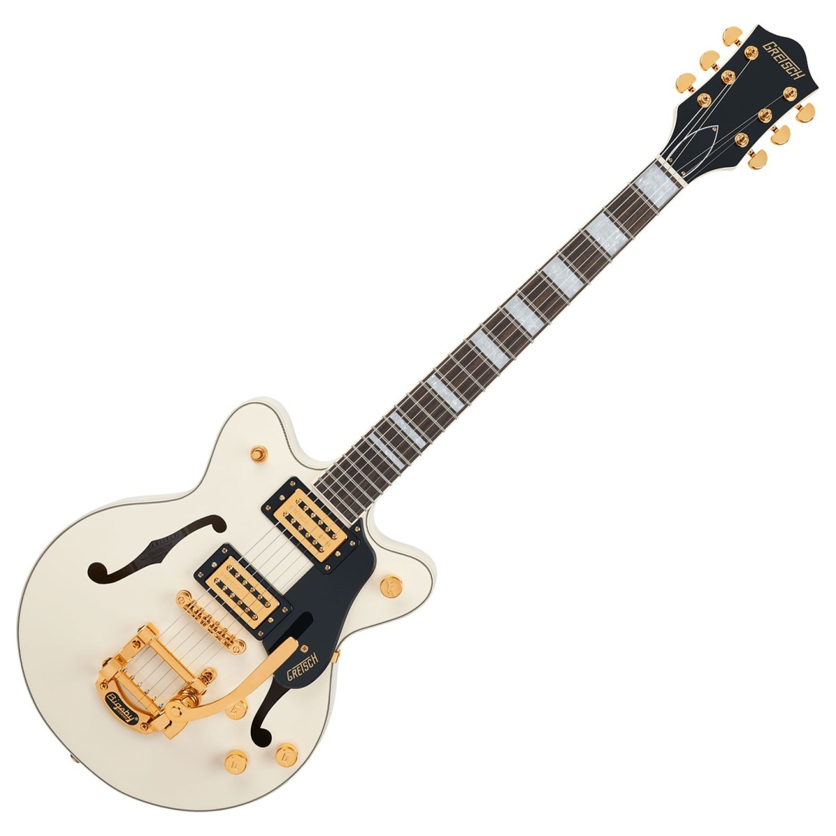 Gretsch G2655TG Streamliner Center Block Jr. Double-Cut with Bigsby LTD Vintage White