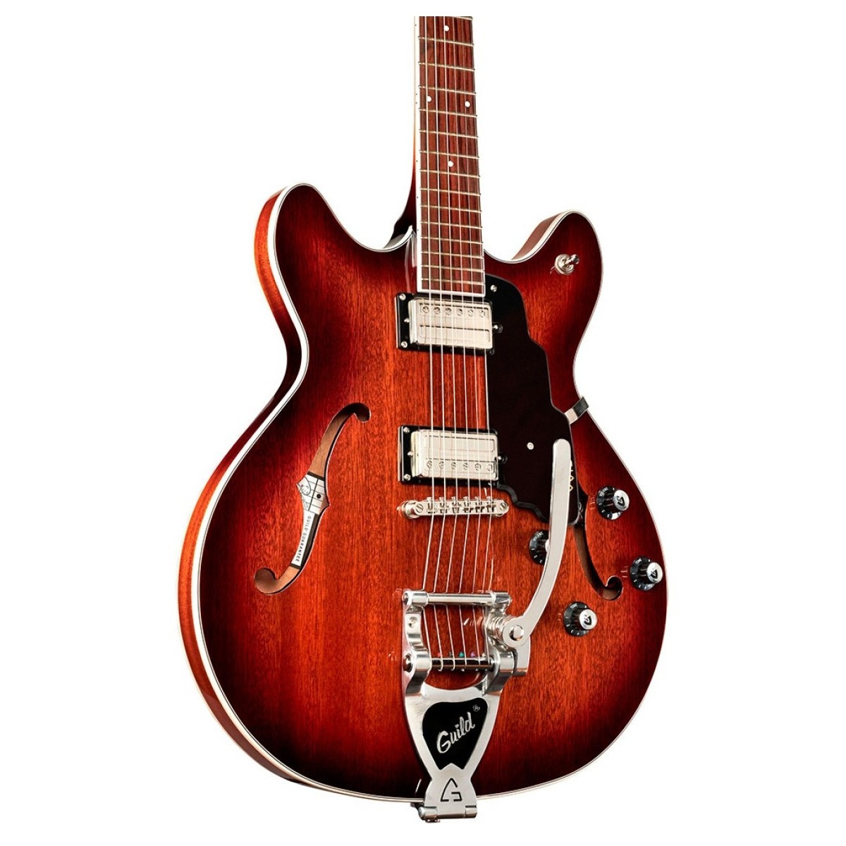 Guild Starfire I Double Cut Vibrato California Burst