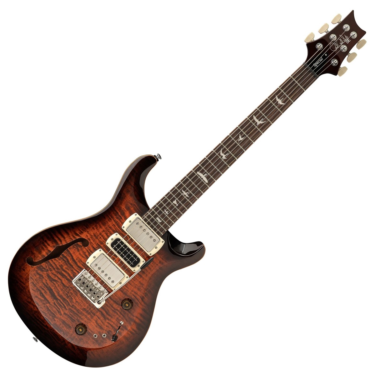 PRS SE Special Semi-Hollow Orange Tiger Smokeburst (2026)