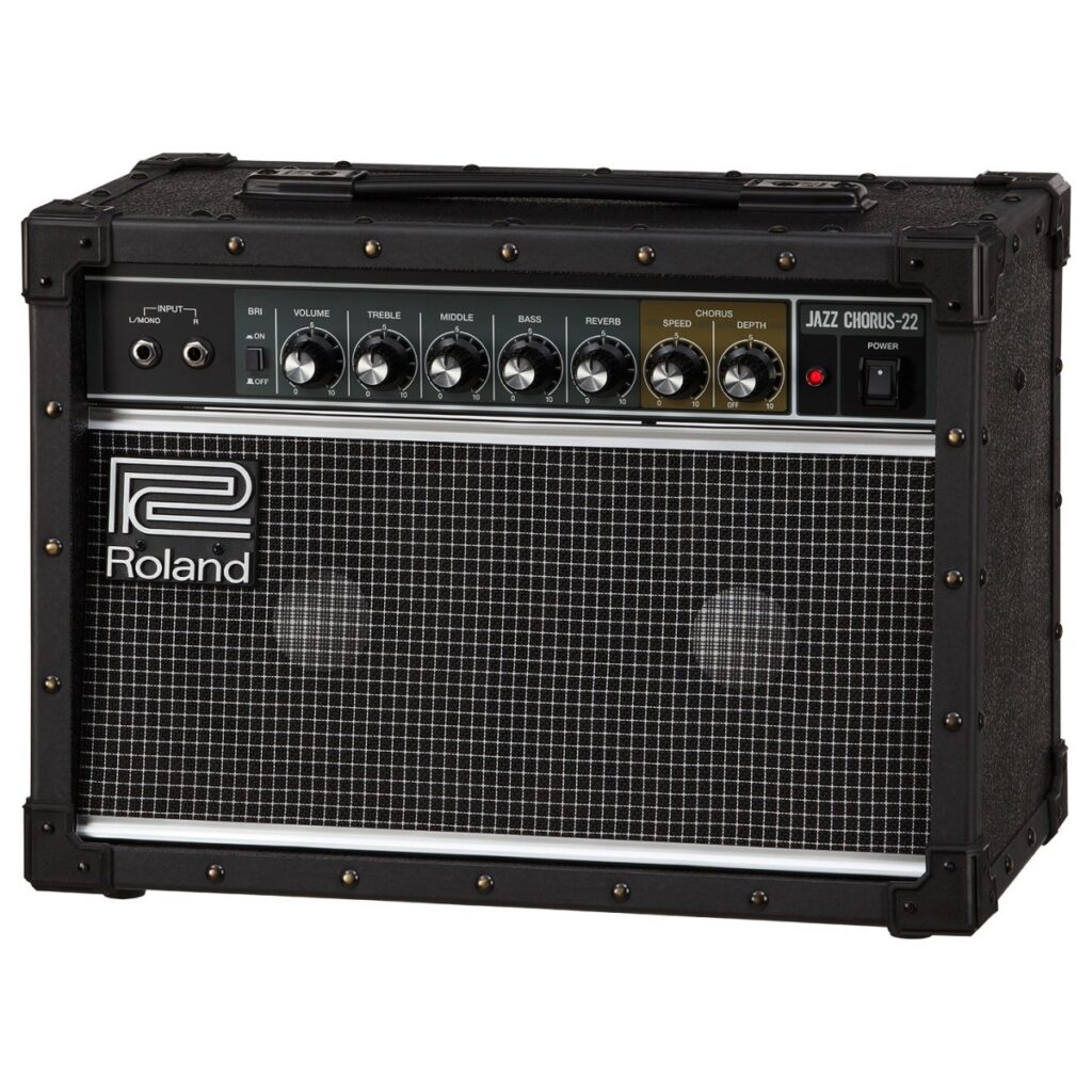 Roland JC-22 Jazz Chorus Guitar Amp with Cover