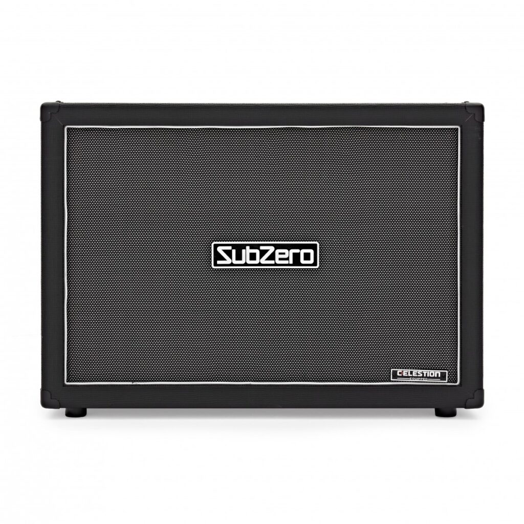 SubZero 2 x 12" Celestion Vintage 30 Cabinet Black