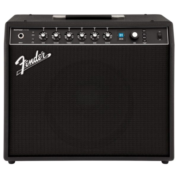 Fender Mustang LTX100 Combo and LTX-5 Footswitch Bundle - Image 2