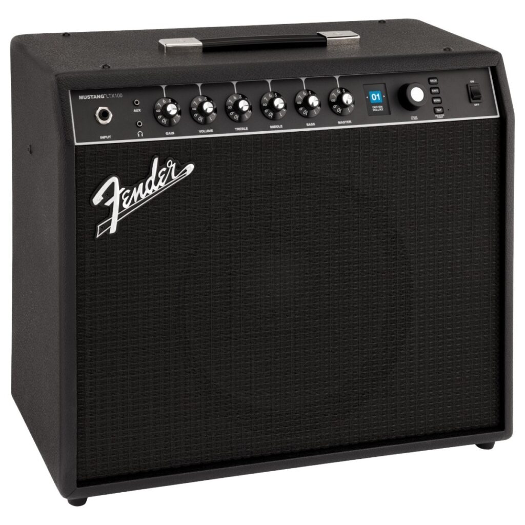 Fender Mustang LTX100 Combo and LTX-5 Footswitch Bundle