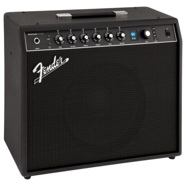 Fender Mustang LTX100 Combo and LTX-5 Footswitch Bundle - Image 3