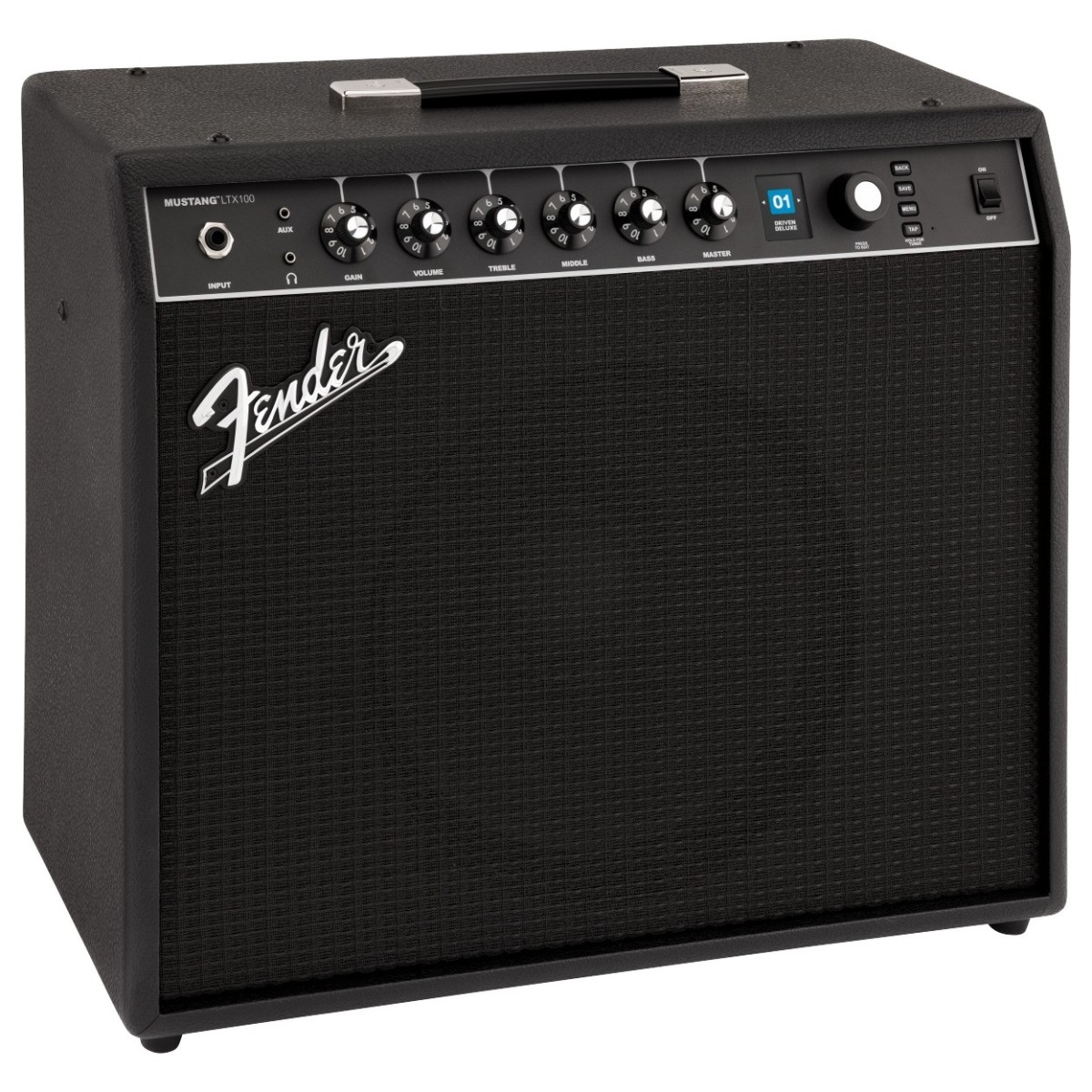 Fender Mustang LTX100 Combo and LTX-5 Footswitch Bundle - Image 3