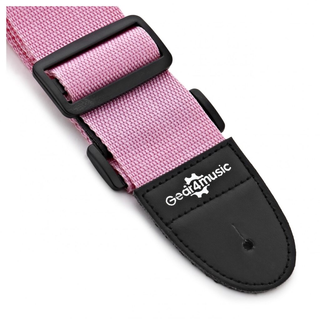 Guitar Strap Pink 2