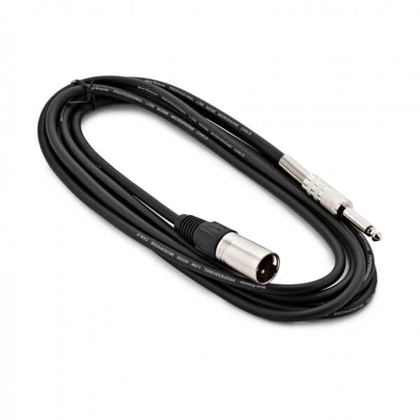 XLR (M) to 6.35mm TS Jack Cable 3m - Image 1