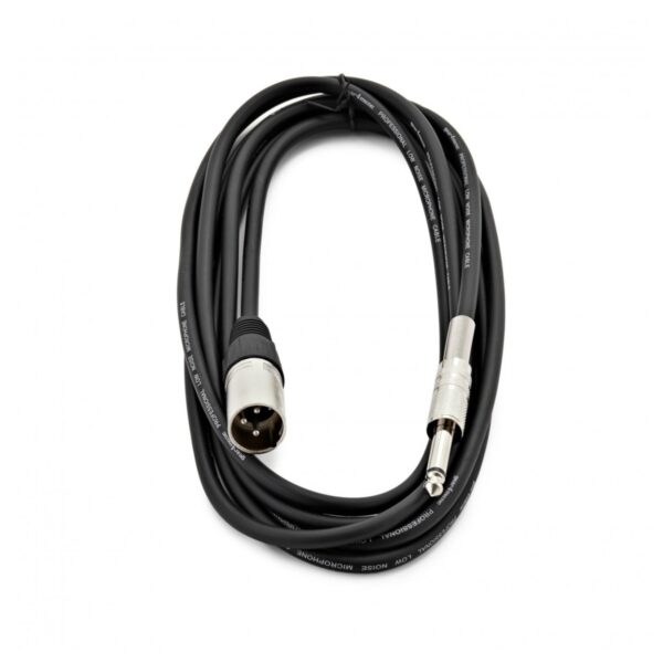 XLR (M) to 6.35mm TS Jack Cable 1m - Image 3