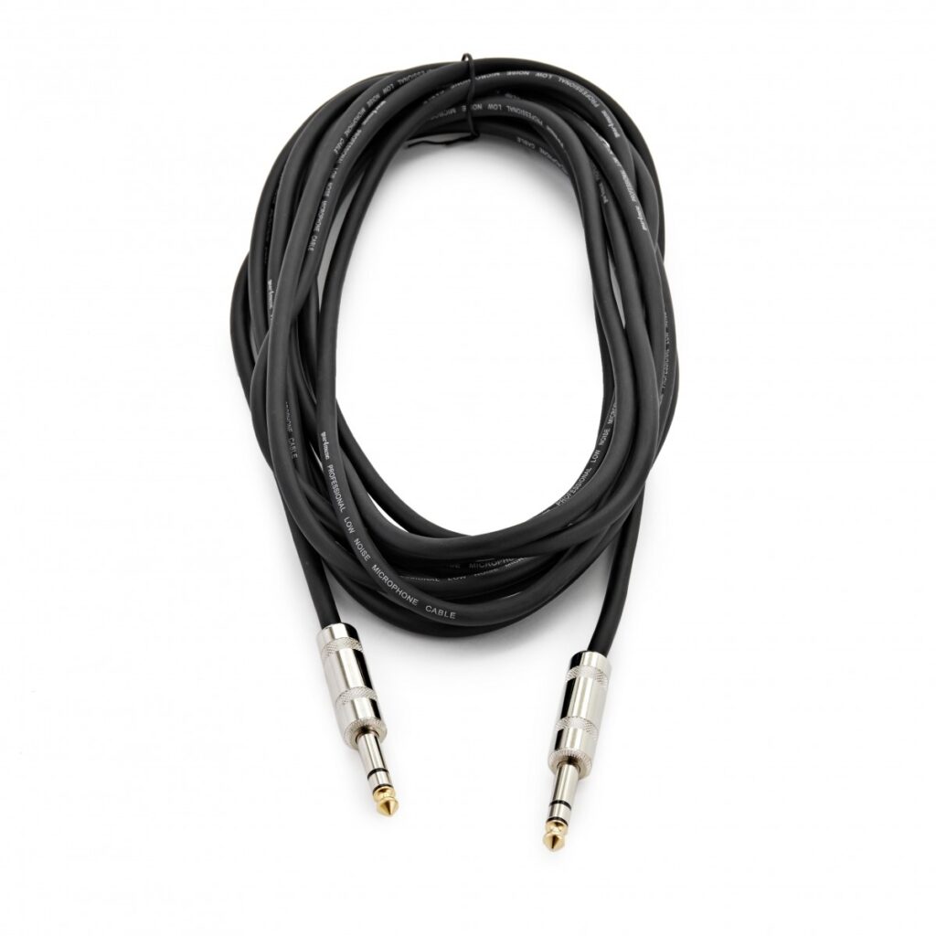 Essentials Stereo Jack Instrument Cable 6m