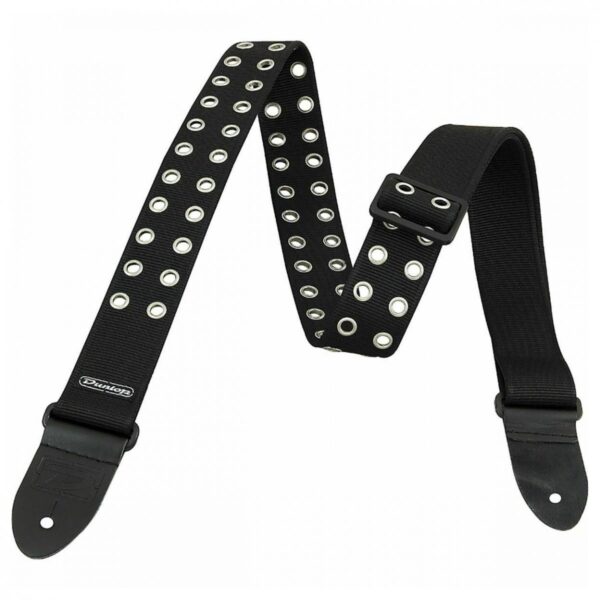 Dunlop Guitar Strap Black Grommet - Image 1