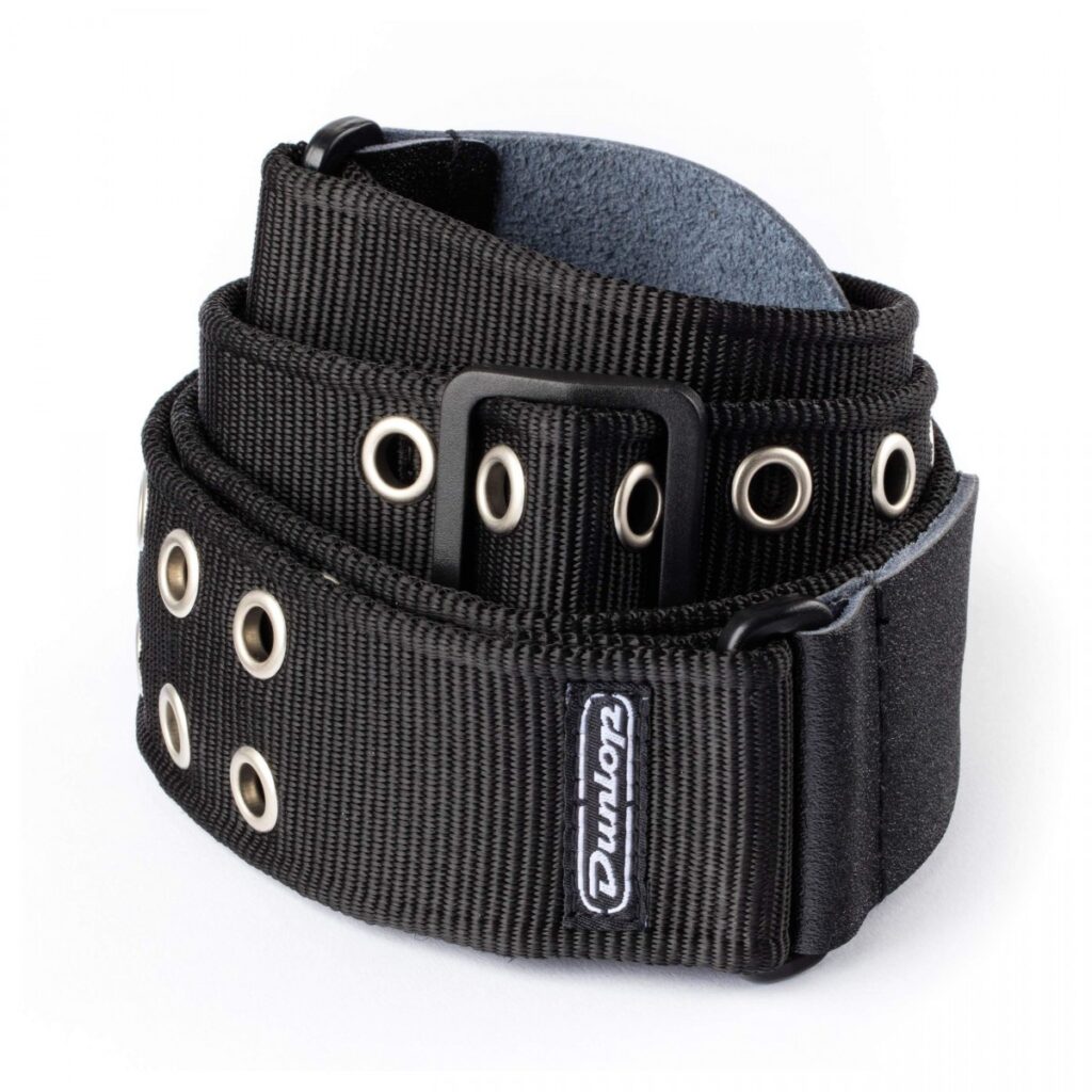 Dunlop Guitar Strap Black Grommet