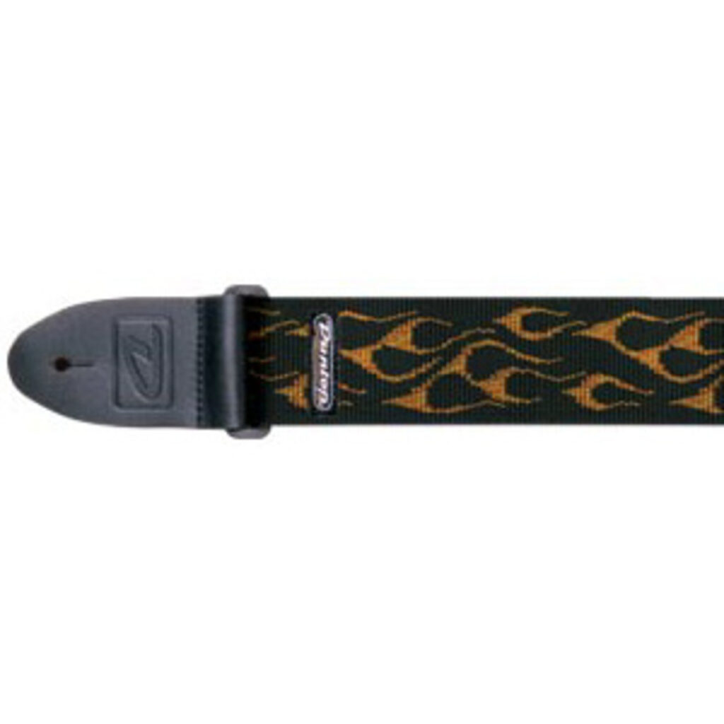 Dunlop Guitar Strap Flames