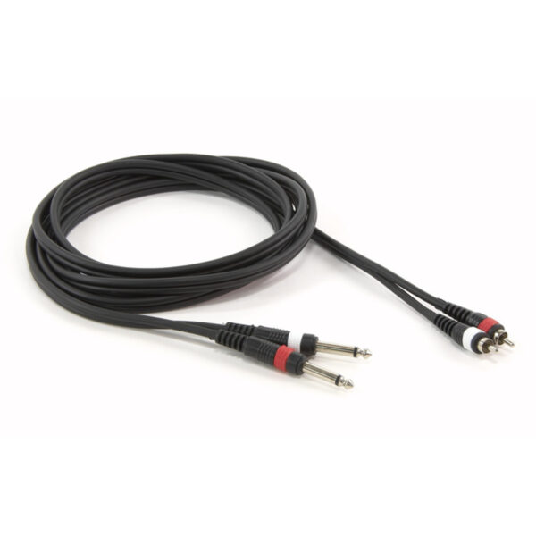 Essentials Dual Jack to RCA Phono Cable 3m - Image 1