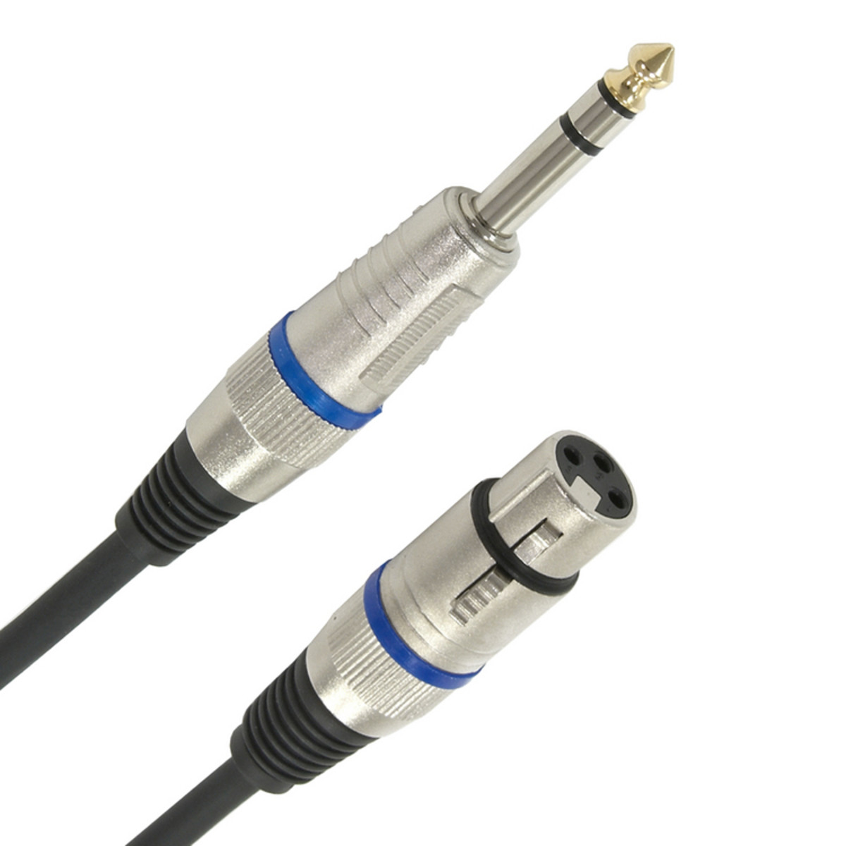 XLR (F) - Balanced 1/4" Jack Pro Cable 3m - Image 1