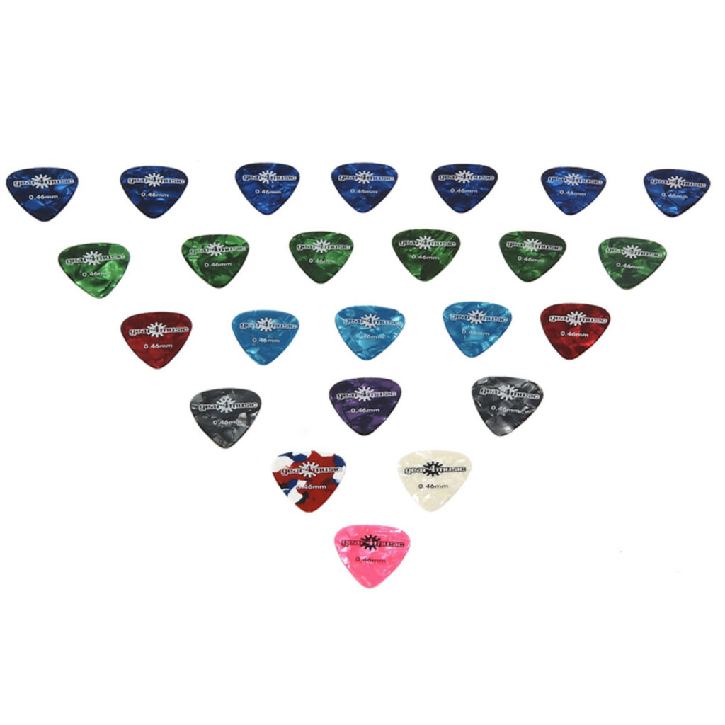 Guitar Picks Pack of 24 0.46mm