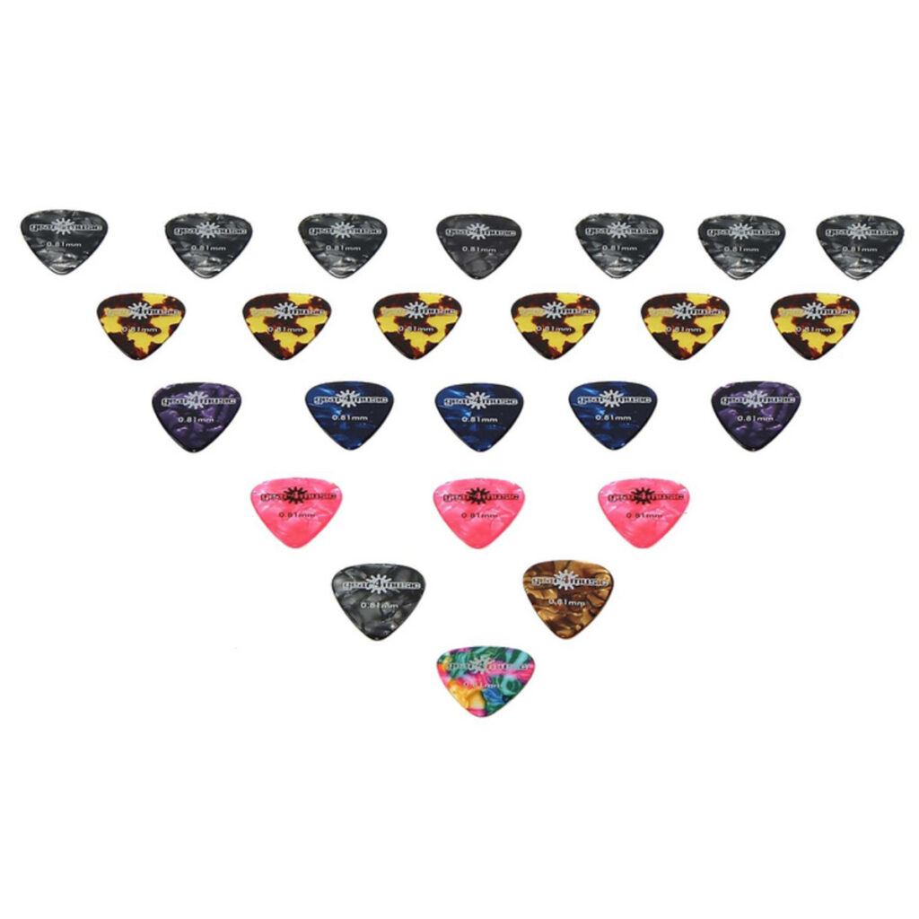 Guitar Picks Pack of 24 0.81mm
