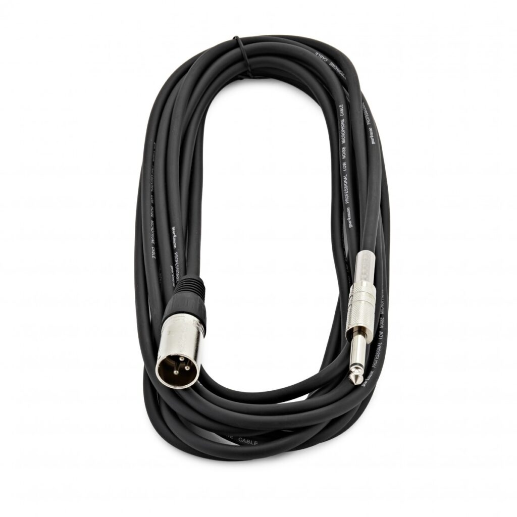 XLR (M) to 6.35mm TS Jack Cable 6m
