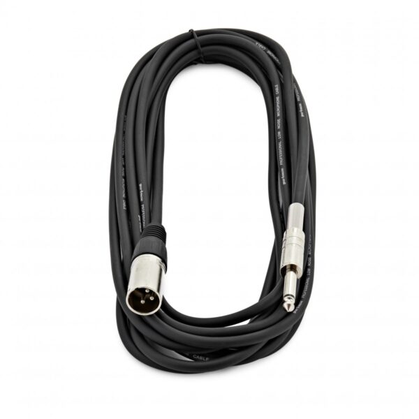 XLR (M) to 6.35mm TS Jack Cable 6m - Image 3