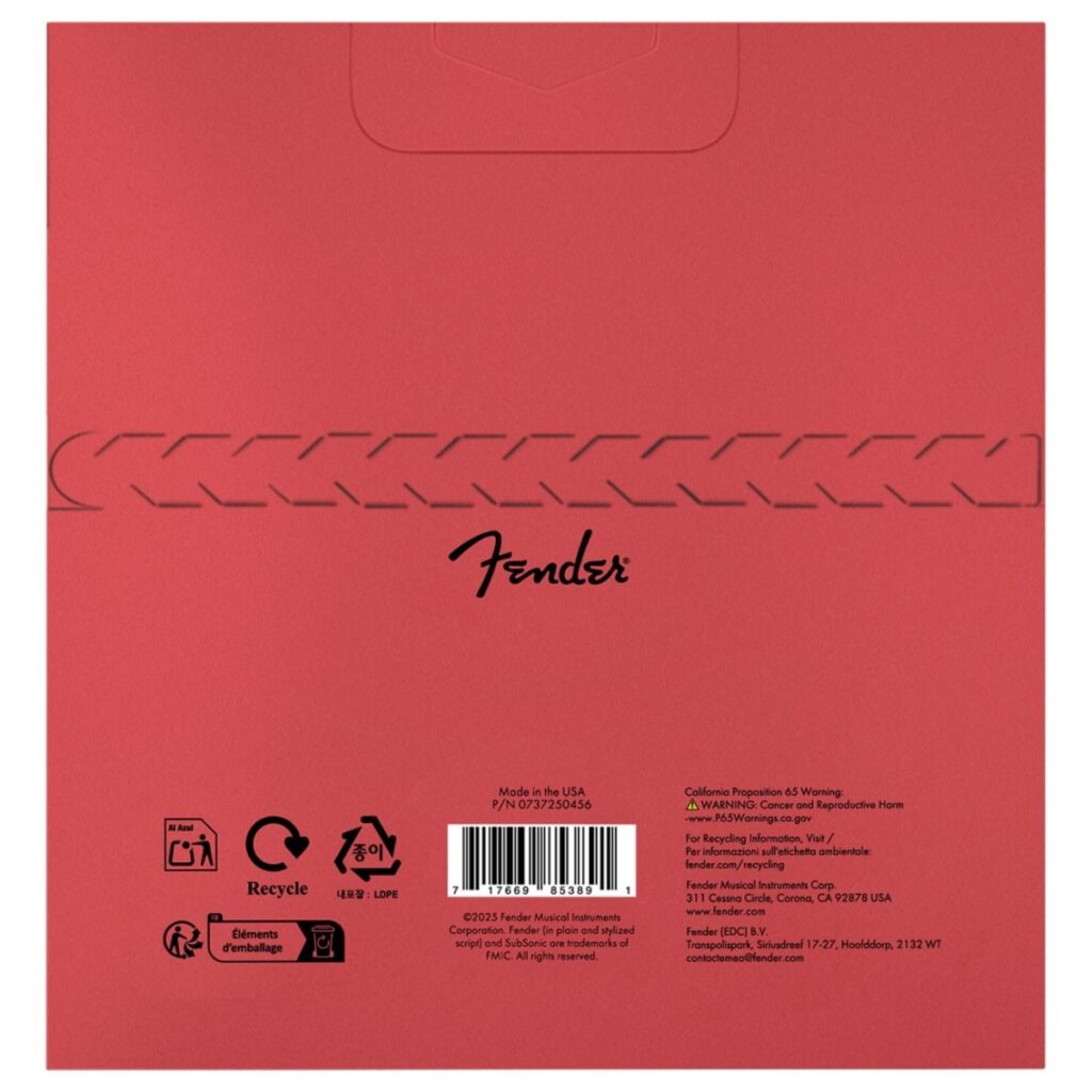 Fender SubSonic 7250-5M Bass Strings Nickel-Plated Steel 5-String Long Scale Gauges .045-.125