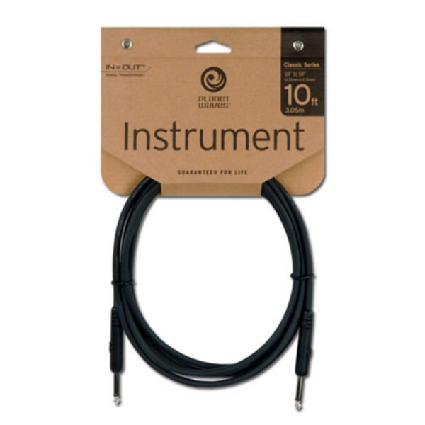 DAddario Classic Series 1/4" Instrument Cable 10ft - Image 1