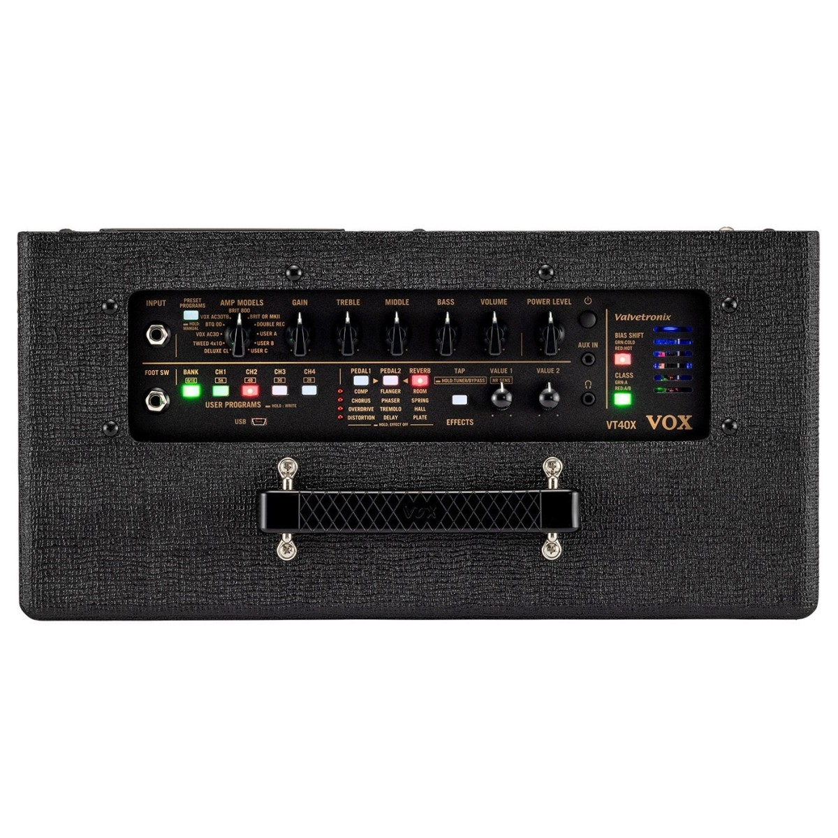 Vox VT40X Valvetronix Hybrid Combo Blue