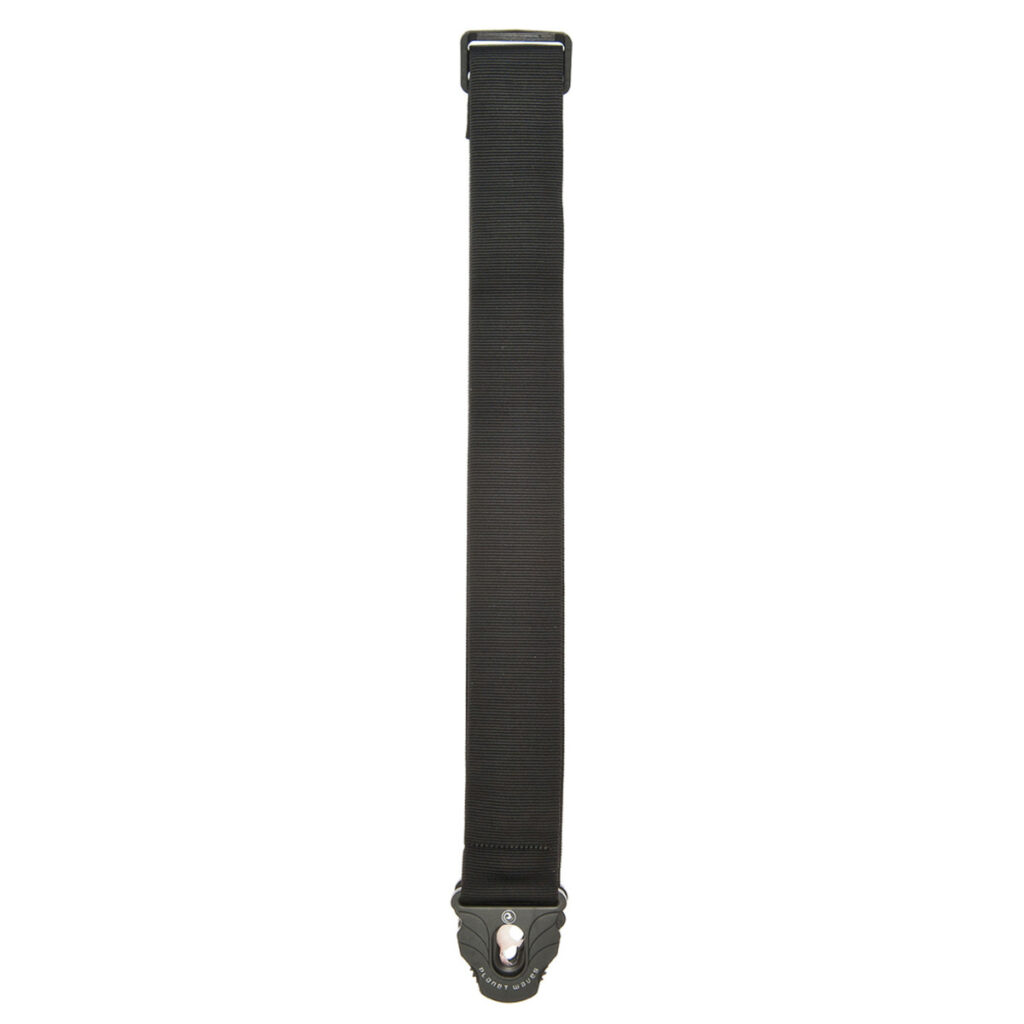 DAddario 50PLA05 Planet Lock Guitar Strap Black