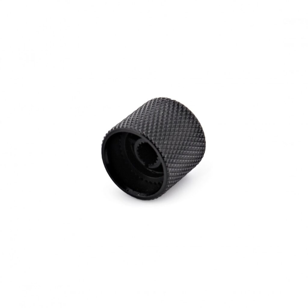 Guitarworks Guitar Control Knob Black Metal