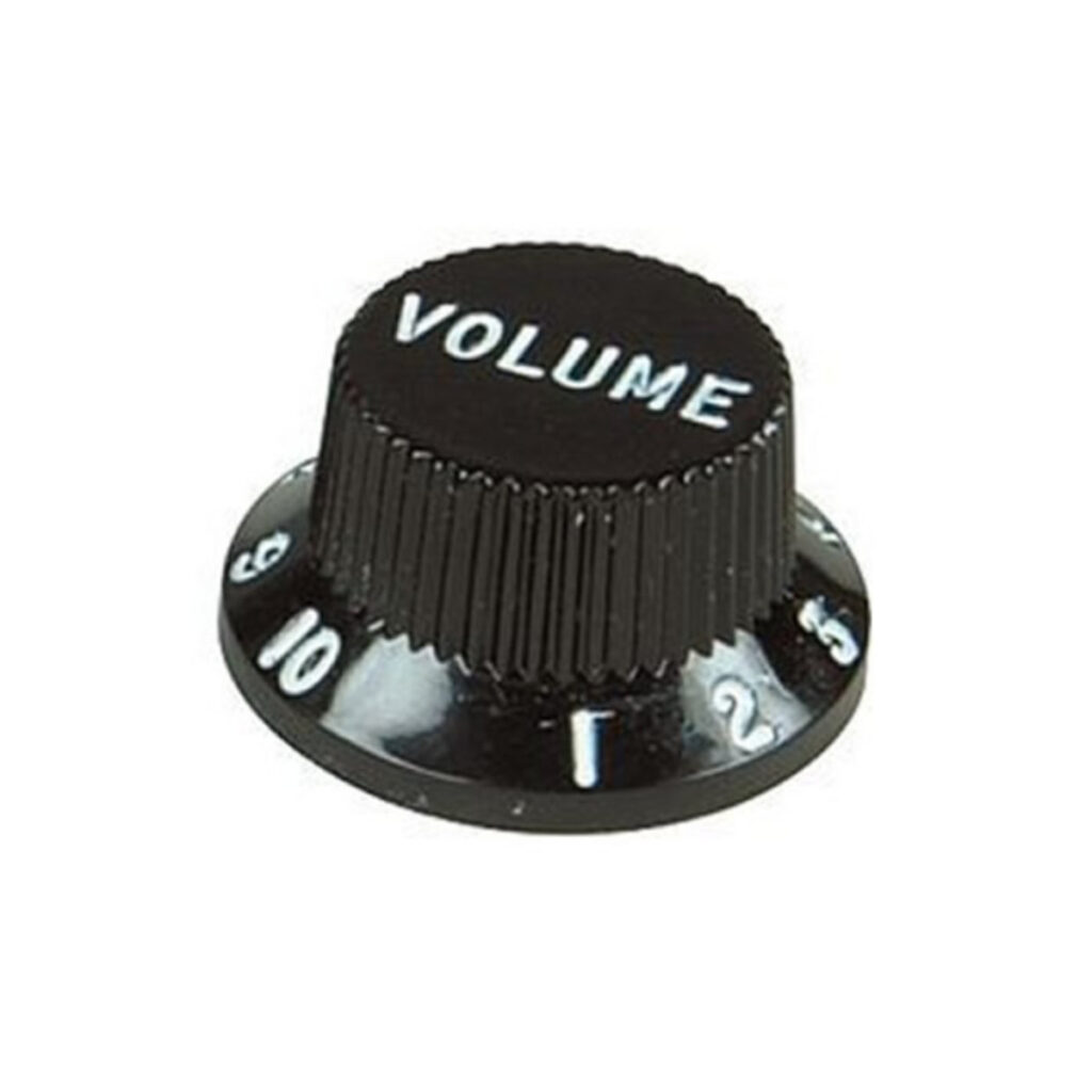Guitarworks Guitar Volume Control Knob Black