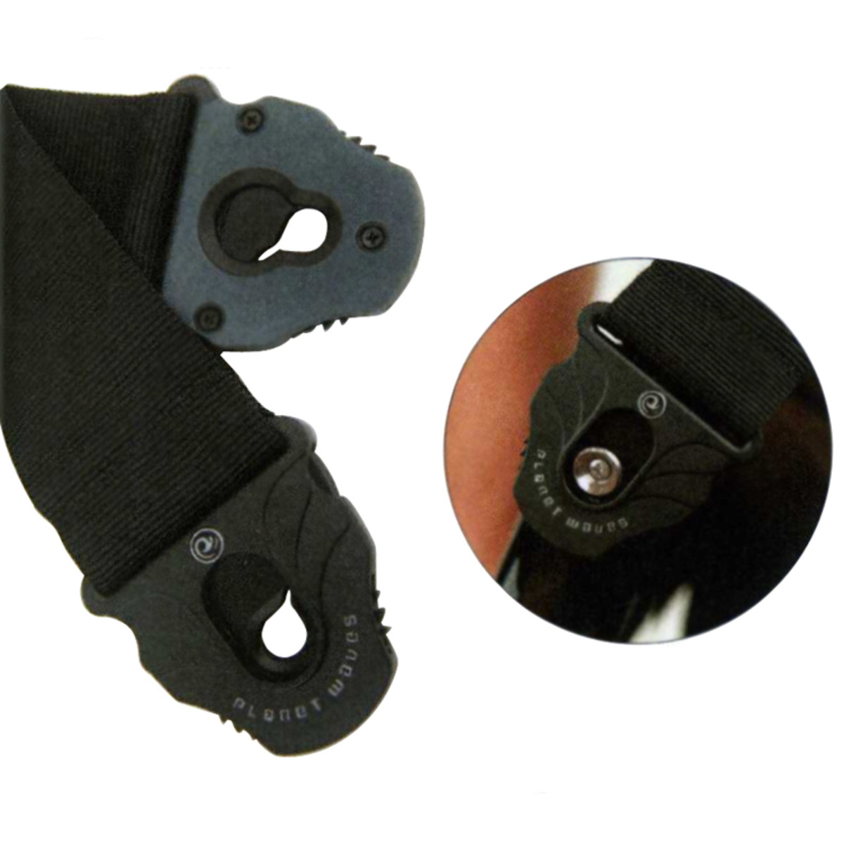 DAddario 50PLA12 Planet Lock Guitar Strap Voodoo - Image 2