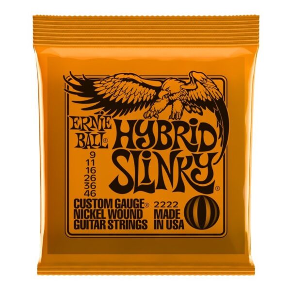 Ernie Ball Hybrid Slinky 2222 Nickel Guitar Strings 9-46 - Image 1