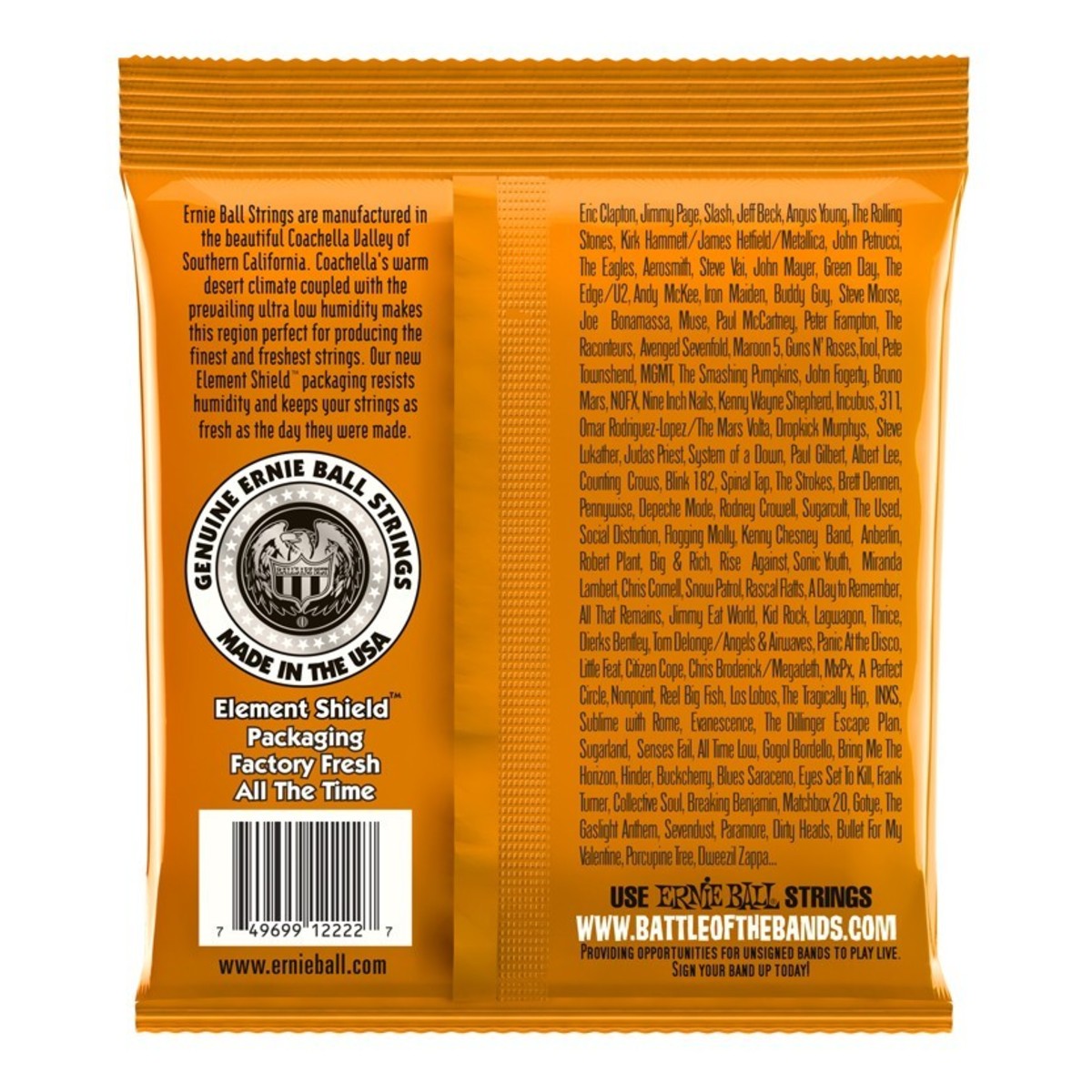 Ernie Ball Hybrid Slinky 2222 Nickel Guitar Strings 9-46 - Image 2