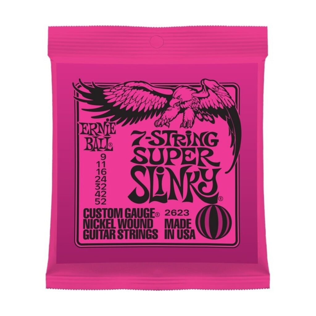 Ernie Ball 2623 Super Slinky Nickel 7 String 9-52