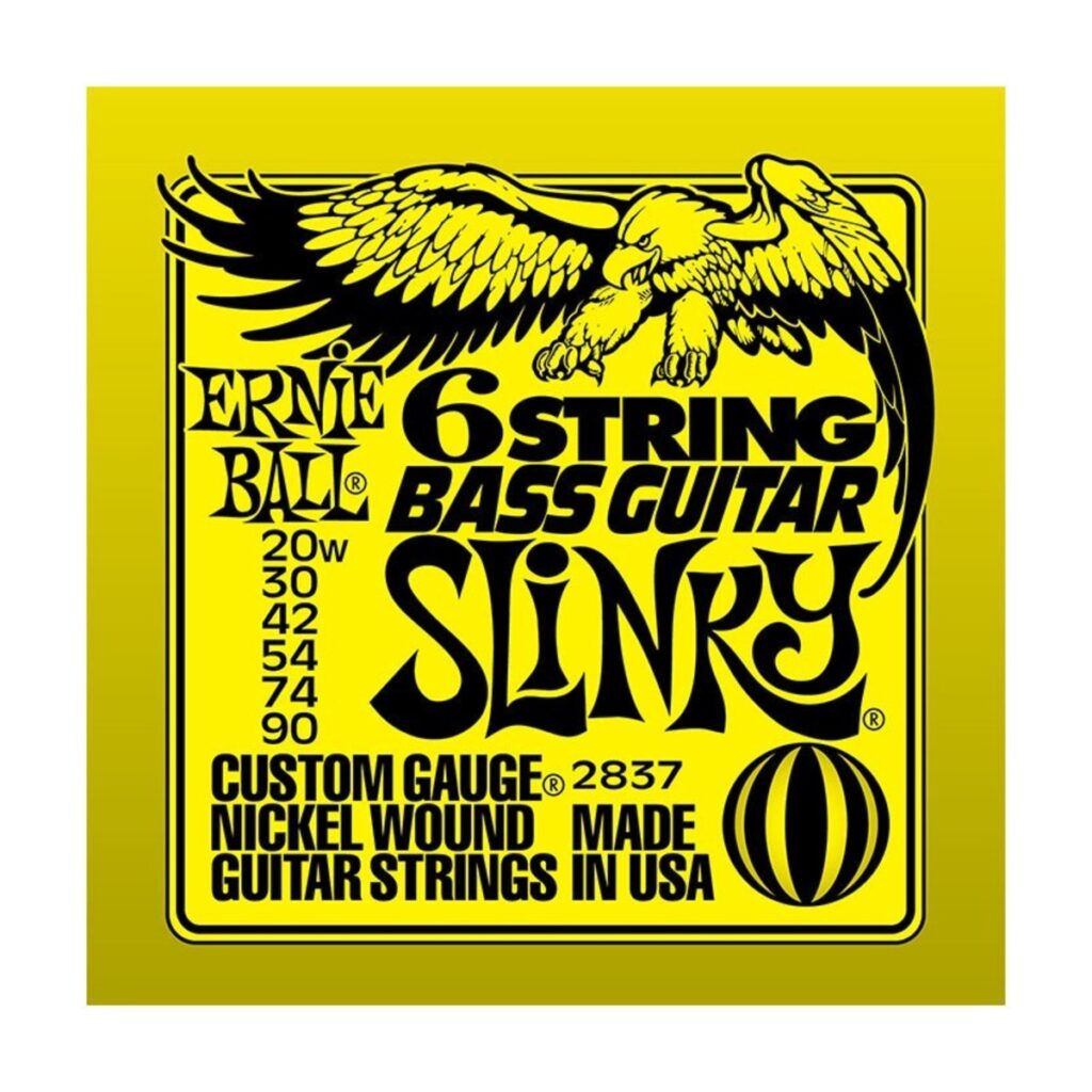 Ernie Ball Slinky Nickel 2837 Bass/Baritone Guitar 6 String 20-90