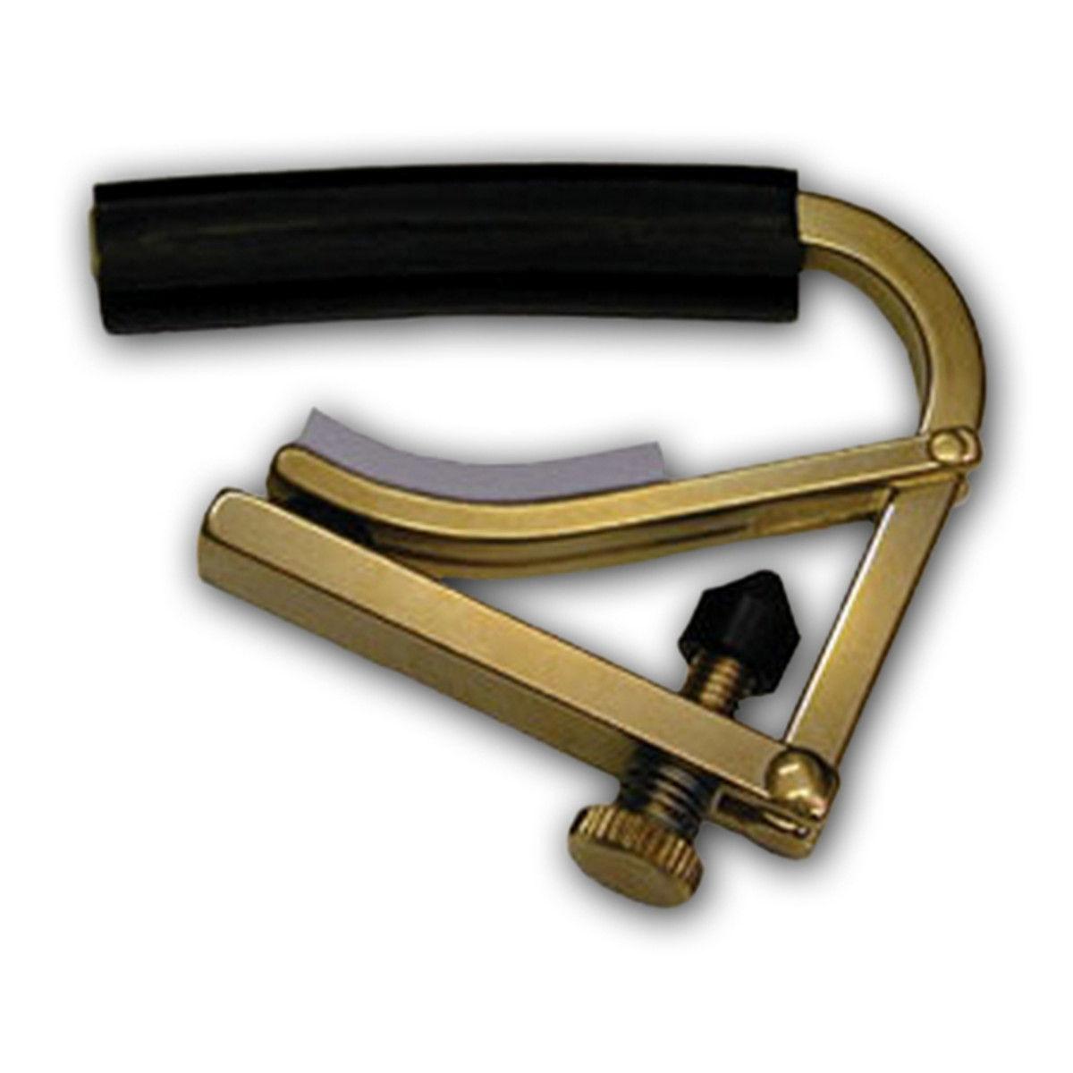 Shubb C1B Steel String Guitar Capo Brass - Image 1