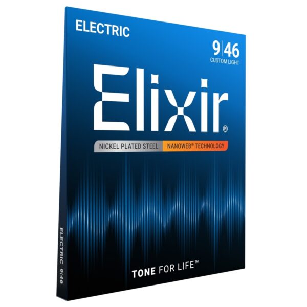 Elixir 12027 NANOWEB Custom Light Strings 9-46 - Image 3