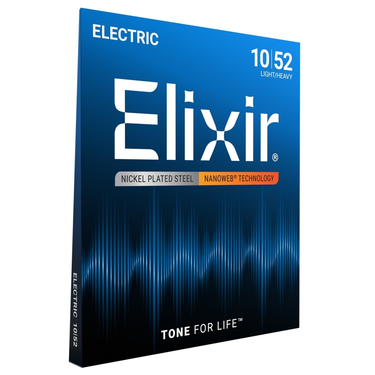 Elixir 12077 NANOWEB Light Heavy Strings 10-52 - Image 3