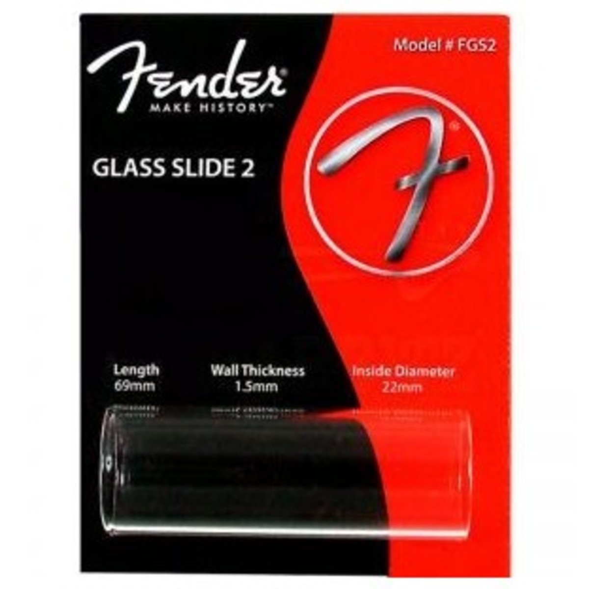 Fender Glass Slide 2 Standard Large (69mm) - Image 1