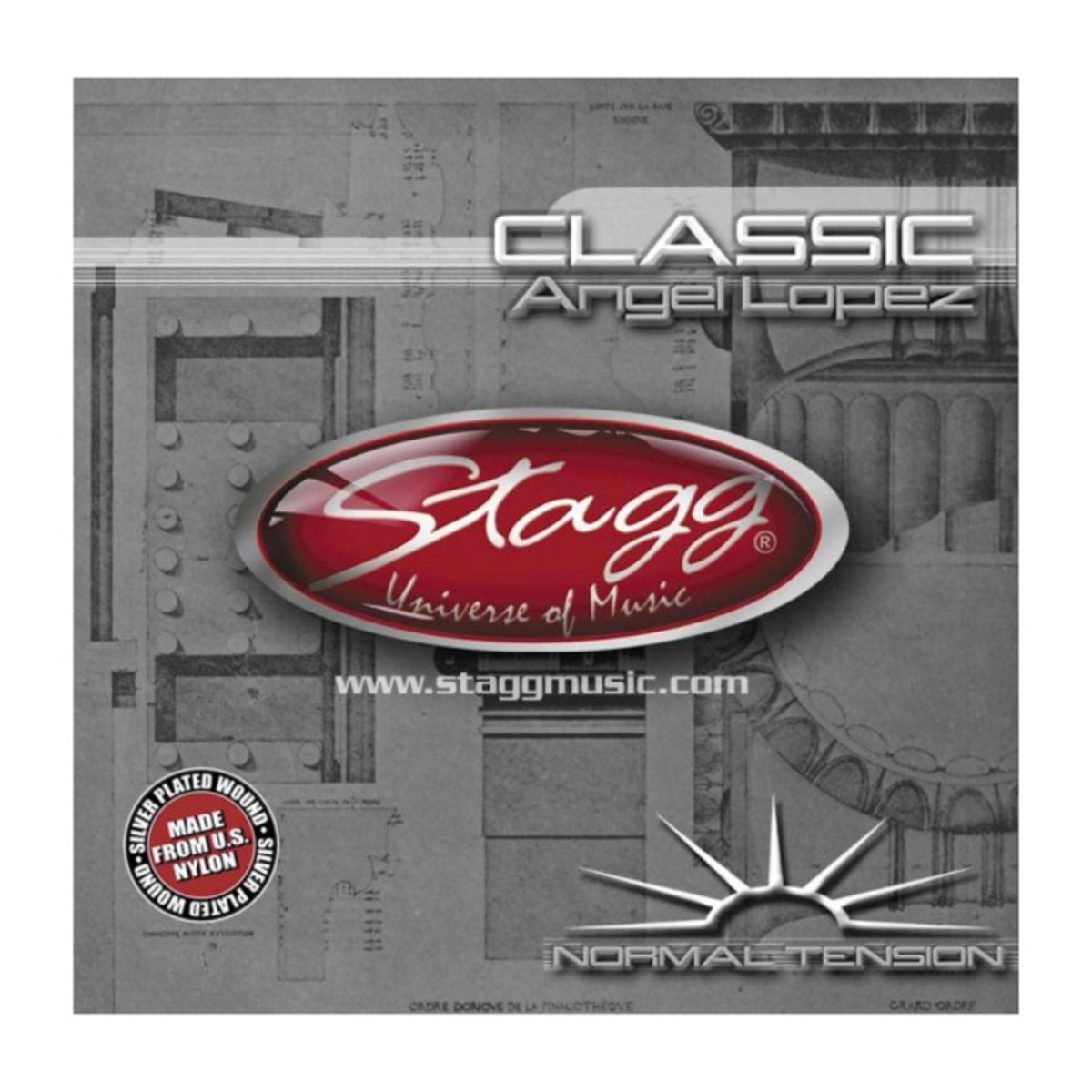 Stagg Deluxe Angel Lopez Classical Guitar Strings - Image 1