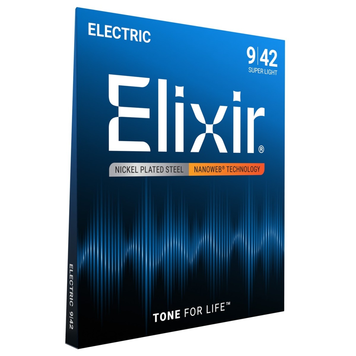Elixir 12002 NANOWEB Super Light Strings 09-42 - Image 2