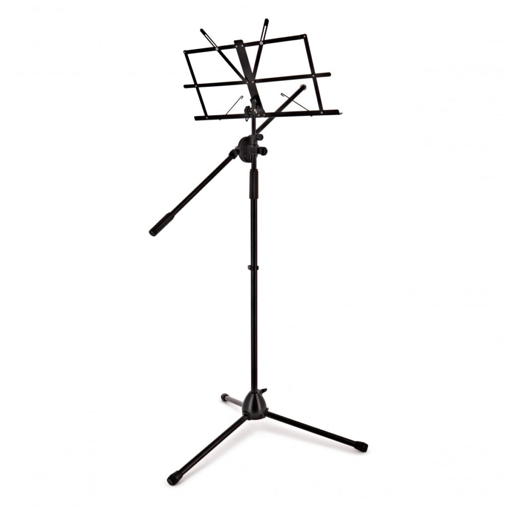 Boom Mic Stand with Music Stand