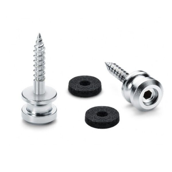 Schaller Security Strap Lock Set Nickel - Image 3