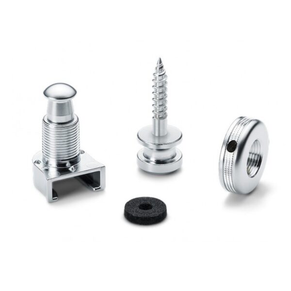 Schaller Security Strap Lock Set Nickel - Image 4
