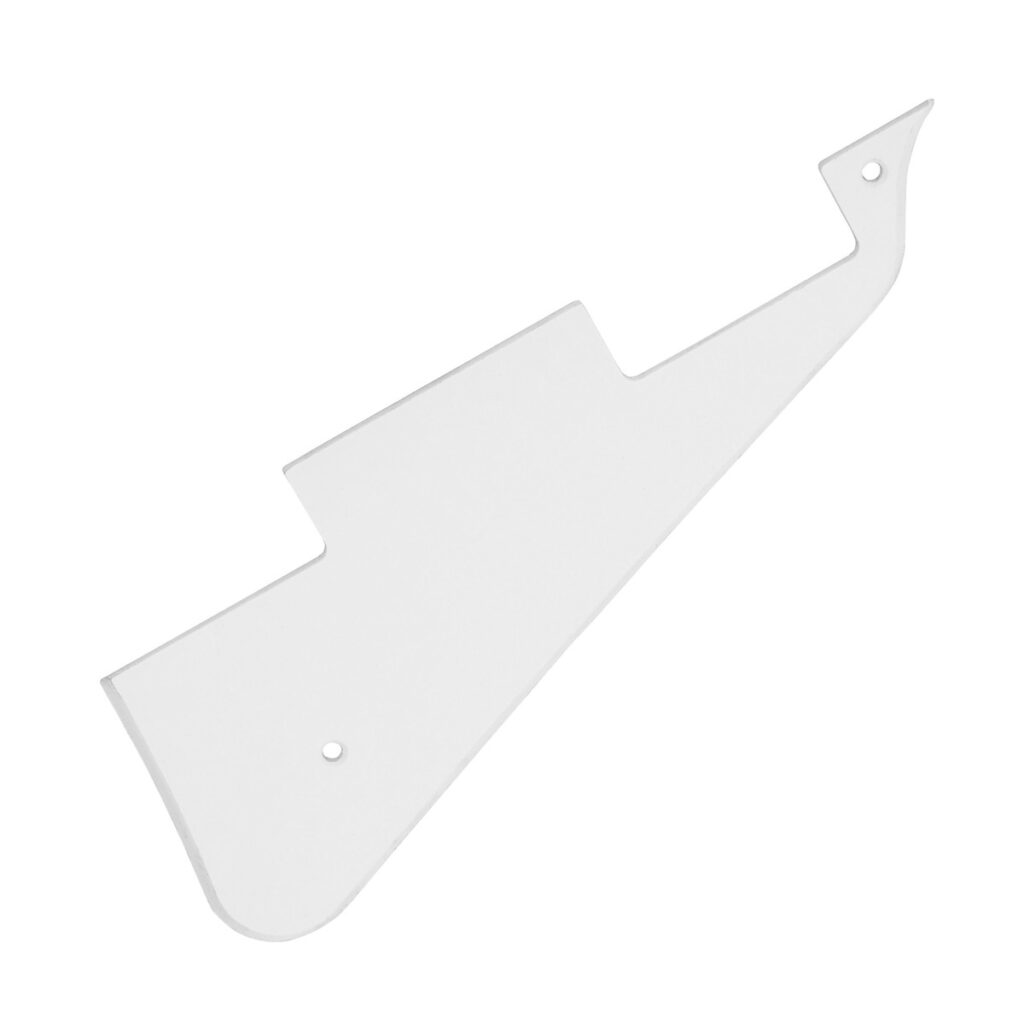 Guitarworks Floating Single Cut Scratchplate White